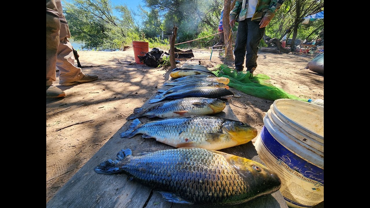 PESCA Y CAMPAMENTO EN EL ESCONDIDO- RIO PILCOMAYO.