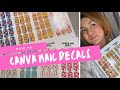 How to: Canva Nail Decals | Manila Girl Nails
