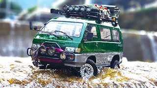 Mst Cfx Dl1 Misubishi Delica L300 Off-Road Rock Crawling - Cinematic Ver