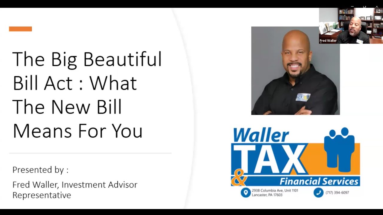 The Big Beautiful Bill Act : What The New Bill Means For You - YouTube
