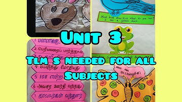 Term 1 /EE 24-25/ unit 3 Tlm s needed for all subjects/Ennum Ezhuthum