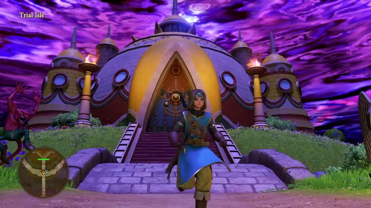 Dragon Quest XI Let's Play Part 72 Act 3 Drustan's Trial Isle