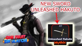 One Fruit Simulator - New Sword Unleashed Hakuto White Yoru