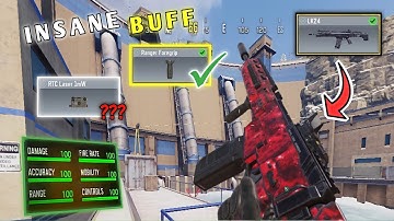 THE LK24 is META AFTER BUFF?🤔 | Insane Gameplay + Gunsmith| COD Mobile