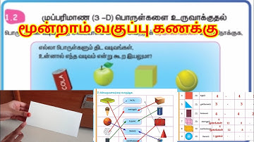 மூன்றாம் வகுப்பு கணக்கு முதல் பருவம் வடிவியல் @sivaselvilaksitha