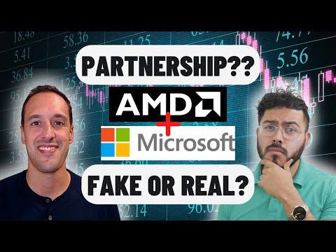 AMD Stock and Microsoft's Stock AI Partnership Is Fake... Or Is It?