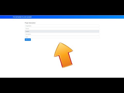 HOW TO CREATE POCKETMINE PLUGIN WITHOUT CODING