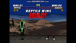 Mortal Kombat Trilogy (N64) All Fatalities