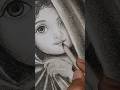 Charcoal Drawing Potrait #shorts #shortvideo #shortsfeed #artisticalisha #art #charcoal