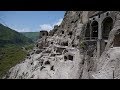 Vardzia  incroyable ville grotte en gorgie