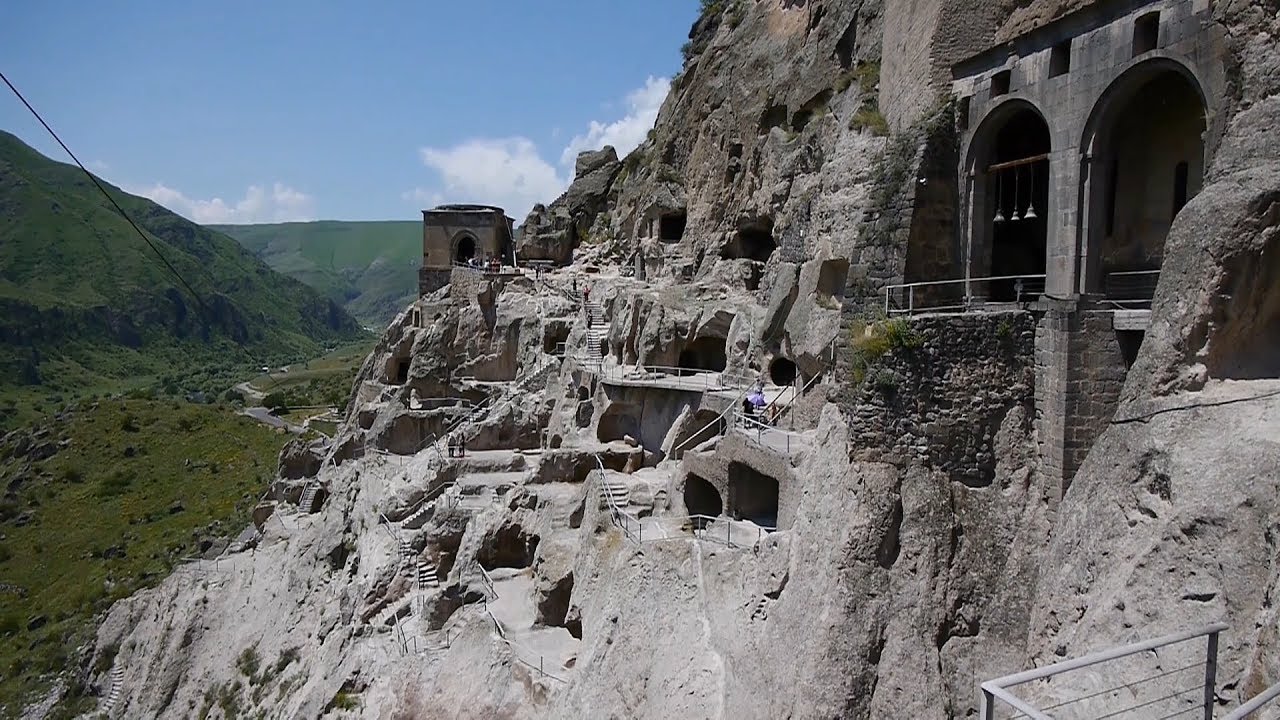 VARDZIA AMAZING CAVE CITY IN YouTube