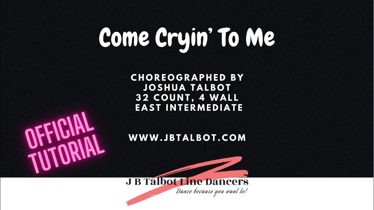 Come Cryin’ To Me [Official Tutorial] by Joshua Talbot - YouTube