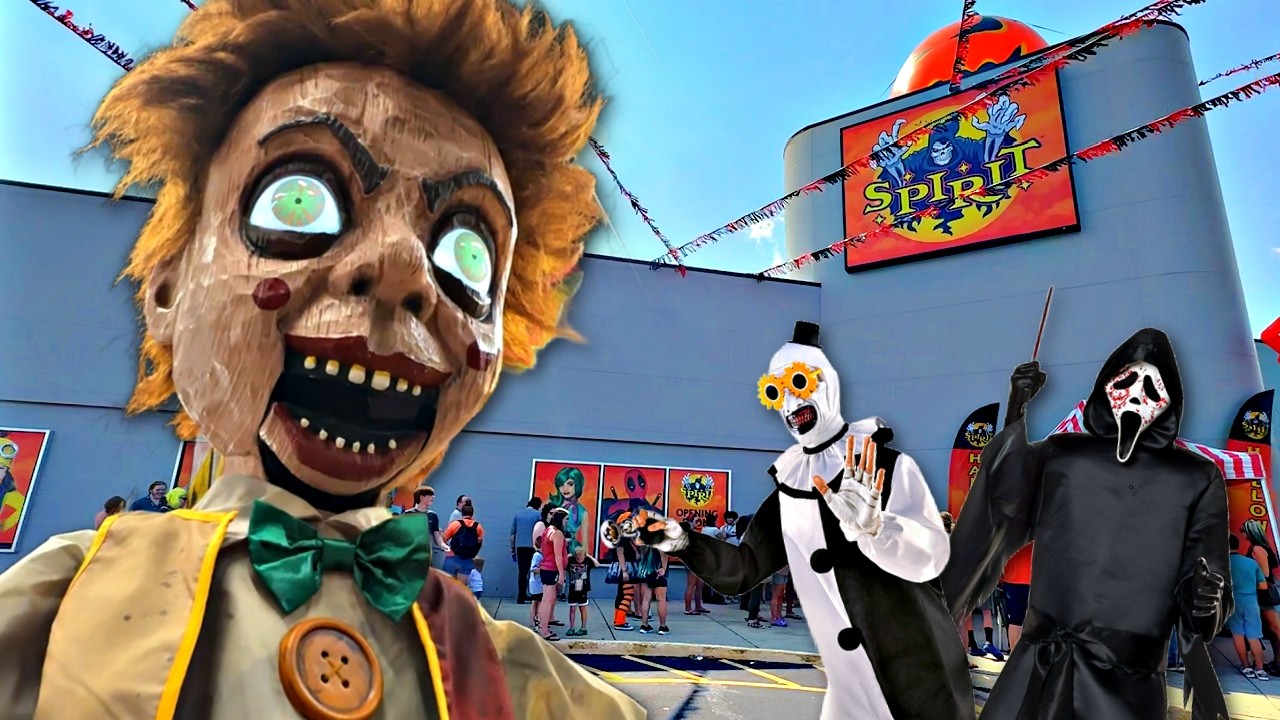 I Explored The Spirit Halloween Flagship Store *Grand Opening*