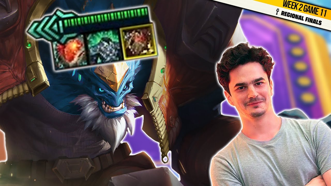 Malphite 4 Star im HALBFINALE der EM! (mit Kojnid) | TFT EM Week 2 Game 11