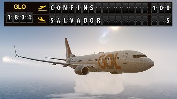 Prepar3D V4.5 HF2 ||PMDG B737-800 NGXu SSW|| SBCF ✈ SBSV