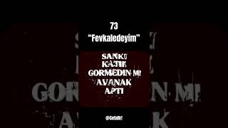 “En Kral 100 Şarkı “ 73 - Fevkaledeyim