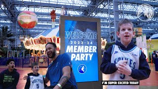 Jackson Takes You Inside the 2023-24 Wolves Member Party