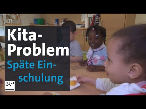 Mehr Freiheit für Eltern? Späte Einschulung stellt Kitas in Bayern vor Probleme | BR24