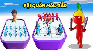 THẮNG TÊ TÊ KẾT HỢP NÂNG CẤP CHIẾN BINH STICK ĐÁNH BẠI ĐỘI QUÂN ĐẤT SÉT screenshot 5