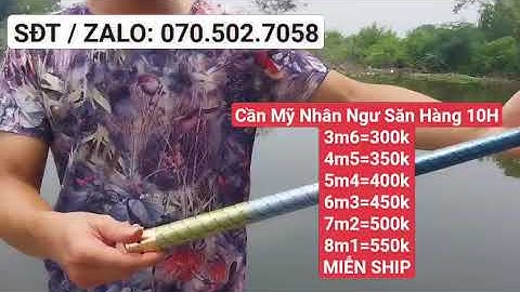GIẢM 30% Cần MỸ NHÂN NGƯ SĂN HÀNG 10H_Tặng kèm ngọn phụ 👉 Chất Lượng 👉 Giá Rẻ 👉 MIỄN SHIP