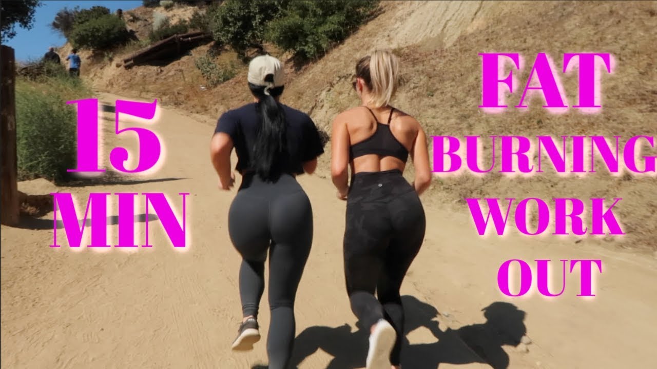 15 MIN FULL BODY FAT BURNING HIIT WORKOUT ON RUNYON CANYON - AT HOME OR OUTDOOR