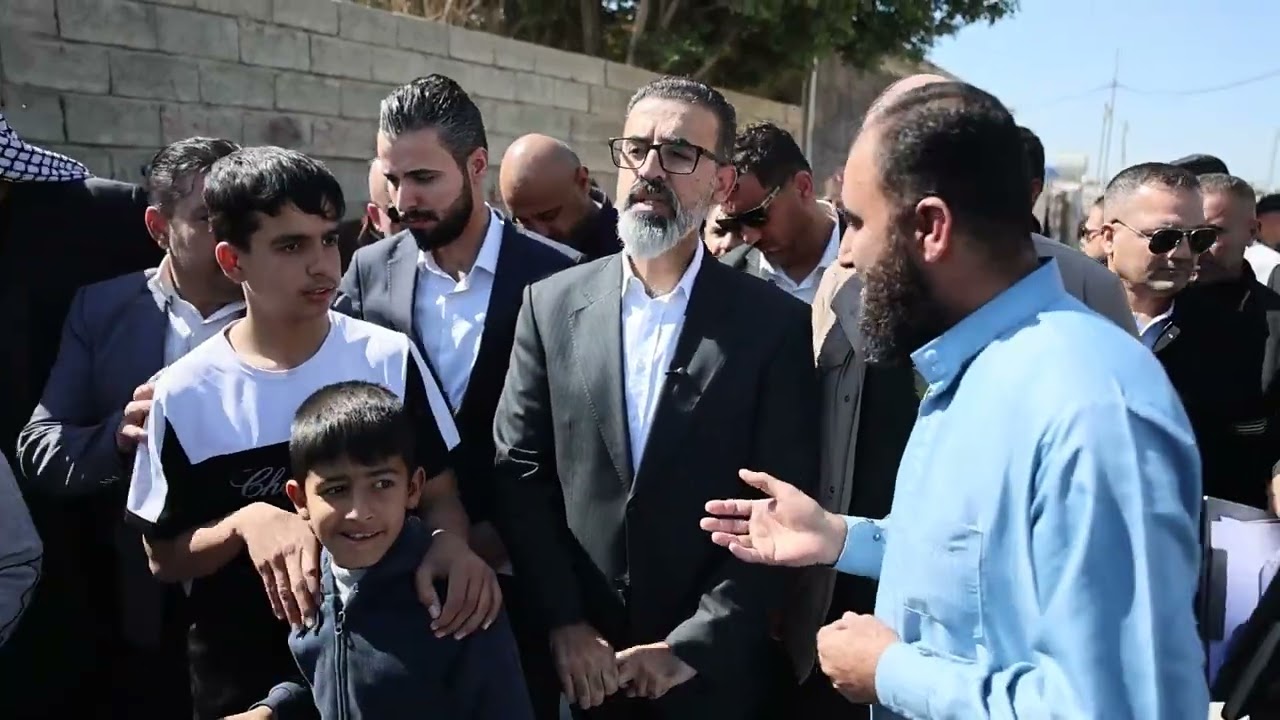 كركوك -  الســيد ريبـــــوار طـــه محافــظ كــركــوكيزور منظقة العروبة . 