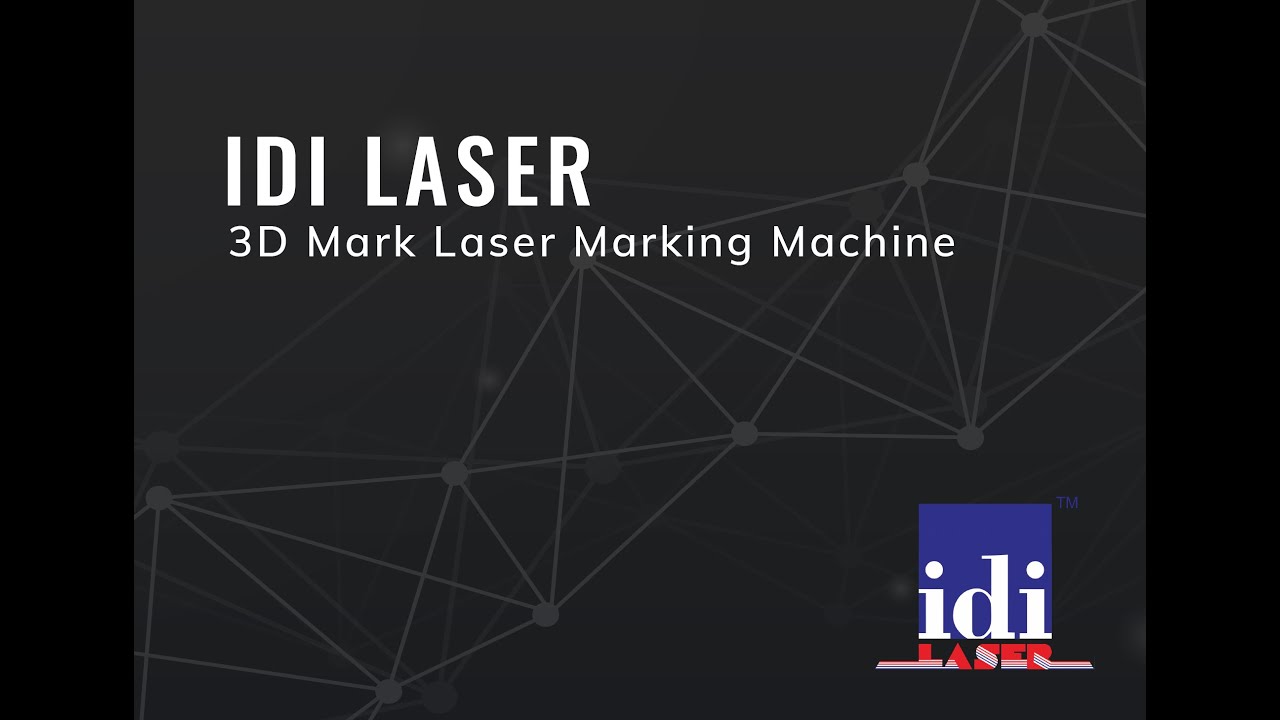 Mark Command Laser IDI Laser 3D Mark Table Mounted Laser Marking Machine - YouTube