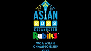 Rubik's WCA Asian Championship 2022 3x3 Finals!