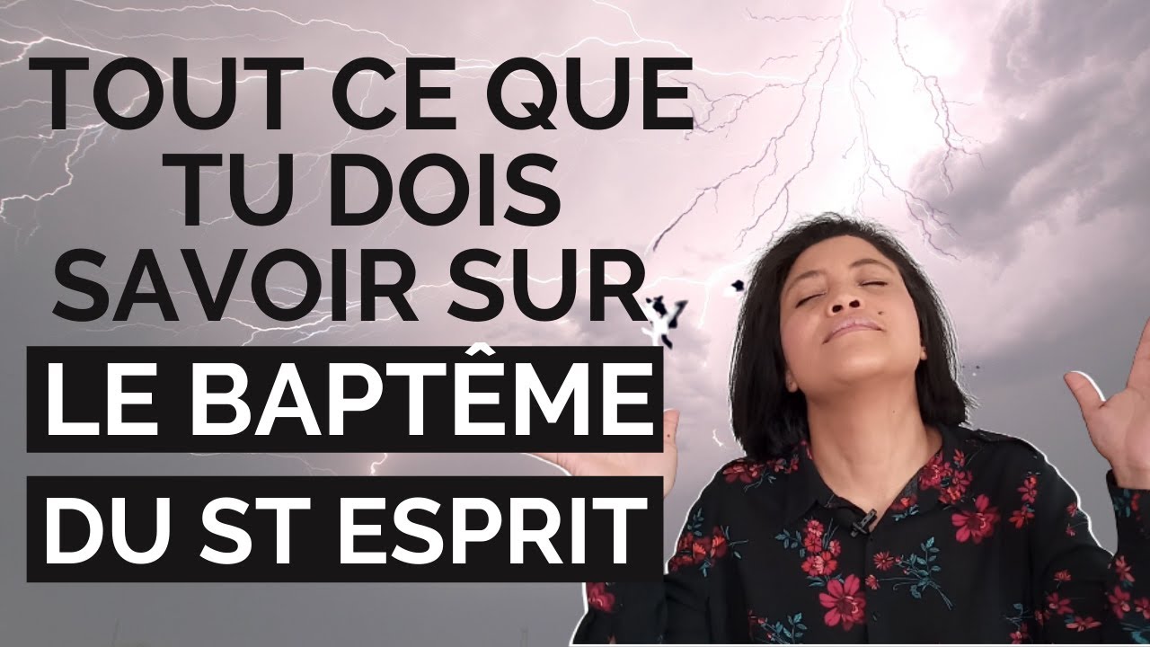 COMMENT FAIRE POUR RECEVOIR LE BAPTÊME DU ST ESPRIT?