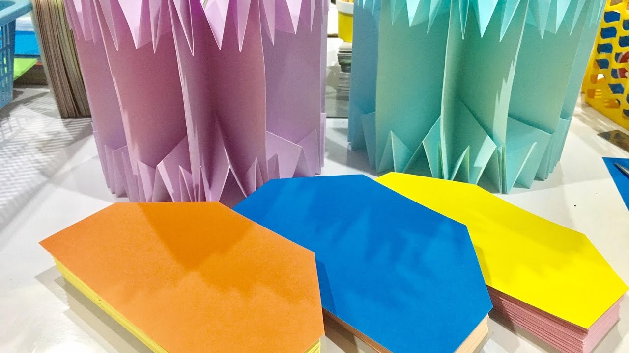 Star Book Origami Tutorial วิธีทำสื่อการสอนหนังสือมะเฟือง