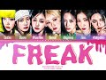 BABYMONSTER 베이비몬스터 FREAK Color Coded Lyrics AI ORIGINAL SONG 