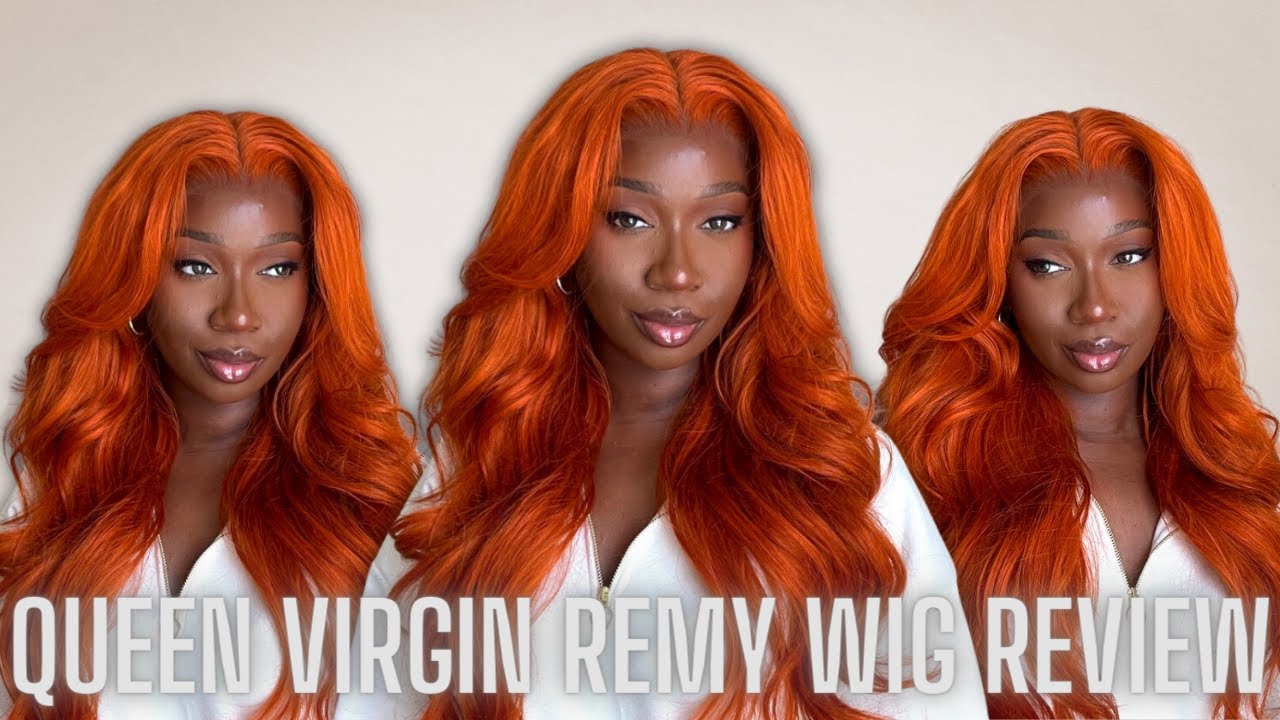 PERFECT for FALL 🍂 | Pre-Colored Ginger Wig Install + Review | ft QVR Hair | Tan Dotson