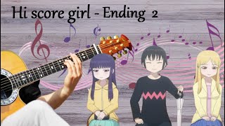 Unknown World Map, Etsuko Yakushimaru Ending 2 hi score girl (acordes/chords)