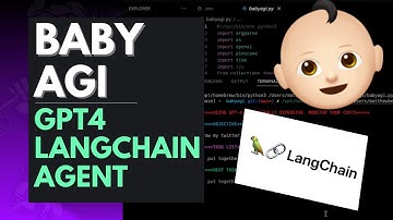 BabyAGI + Langchain GPT-4 - New System to Run Autonomous AI Agents