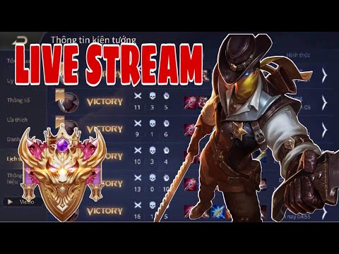 LIVE – Kéo Rank AE Liên Quân Mobile