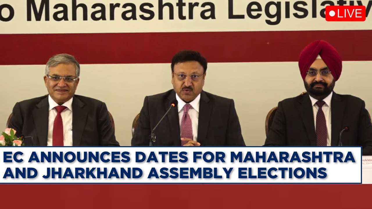 Election Commission LIVE: EC Announces Polling Dates For Maharashtra ...