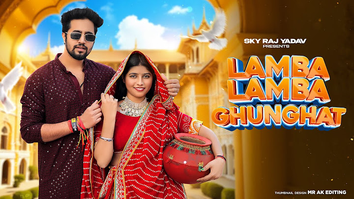 Lamba Lamba Ghunghat (Official Video) Ajay Hooda | Kavita Joshi | New Haryanvi Songs Haryanavi 2024