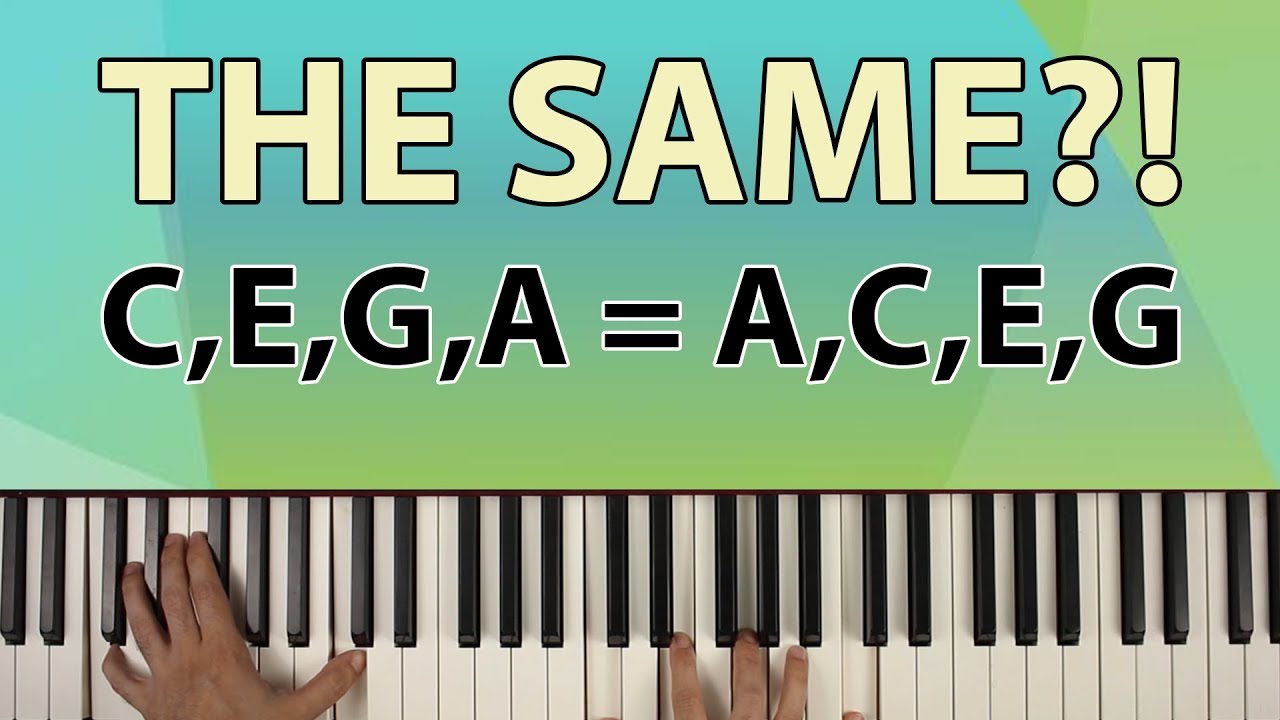 Are These Two Chords The Same Well Youtube