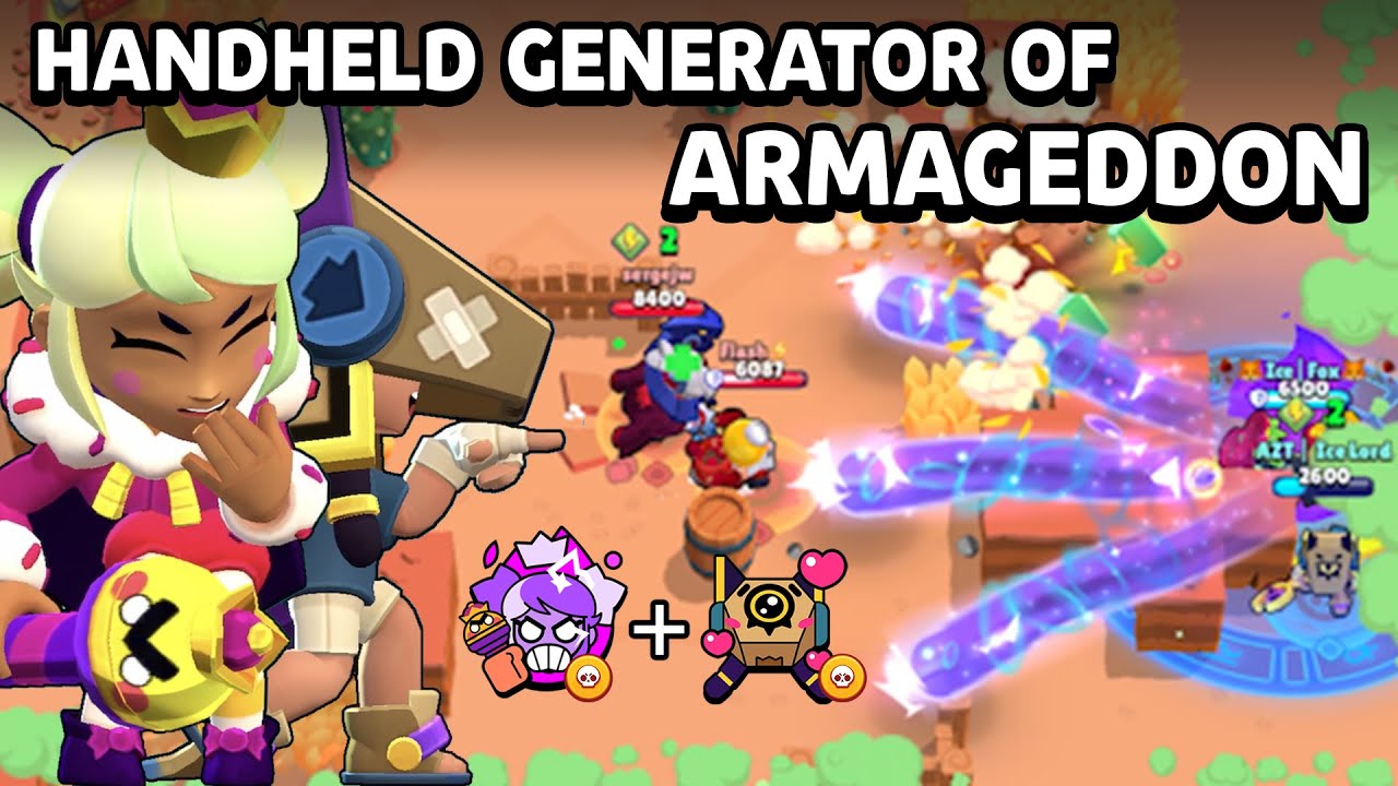 The most devastating hypercharge in Brawl Stars EVER. Brawl Stars Mandy's hypercharge gameplay