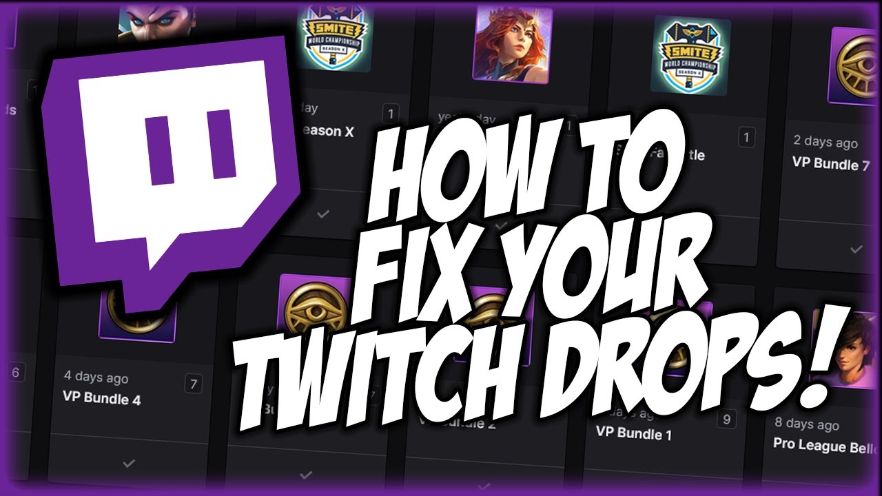 How to fix your Twitch Drops! - YouTube