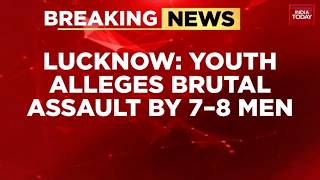 Lucknow Assault Caught on Camera: Youth Alleges Brutal Attack by 7-8 Men, One Accused Detained