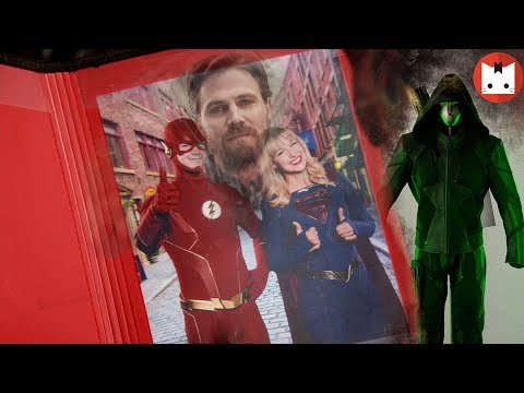 绿箭侠重启CW宇宙，闪电侠与女超人联手成立“正义联盟”【无限地球危机Part5.end】