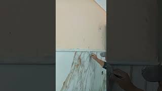 طريقةتركيب رخام فوق بلاط بورسلين والنتيجة مدهلة/Ceramic Tile Installation