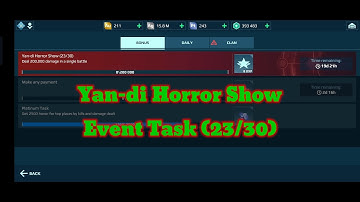 war robots Yan-di horror show event task (23/30) how to complete it #warrobots #warrobotslive