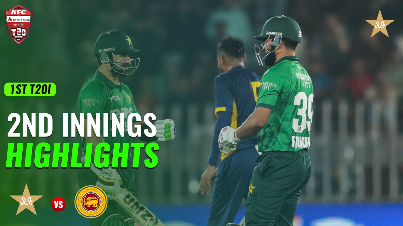 2nd Innings Highlights | Pakistan vs Sri Lanka | Match 01 | T20I Series 2026 | PCB | MZQ1K