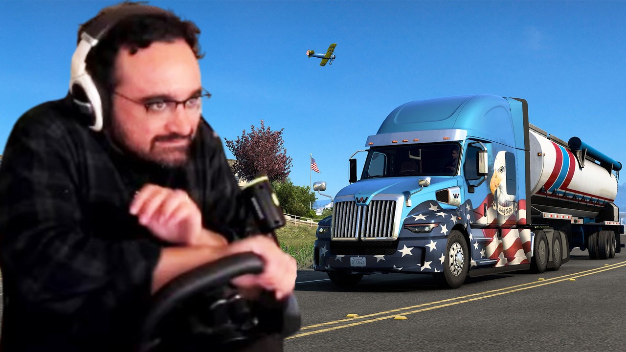 Squeex becomes the Worst Trucker (American Truck Simulator)