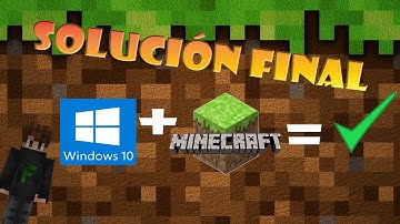 Solución Final a error Minecraft Windows 10 (Pixel format not accelerated)