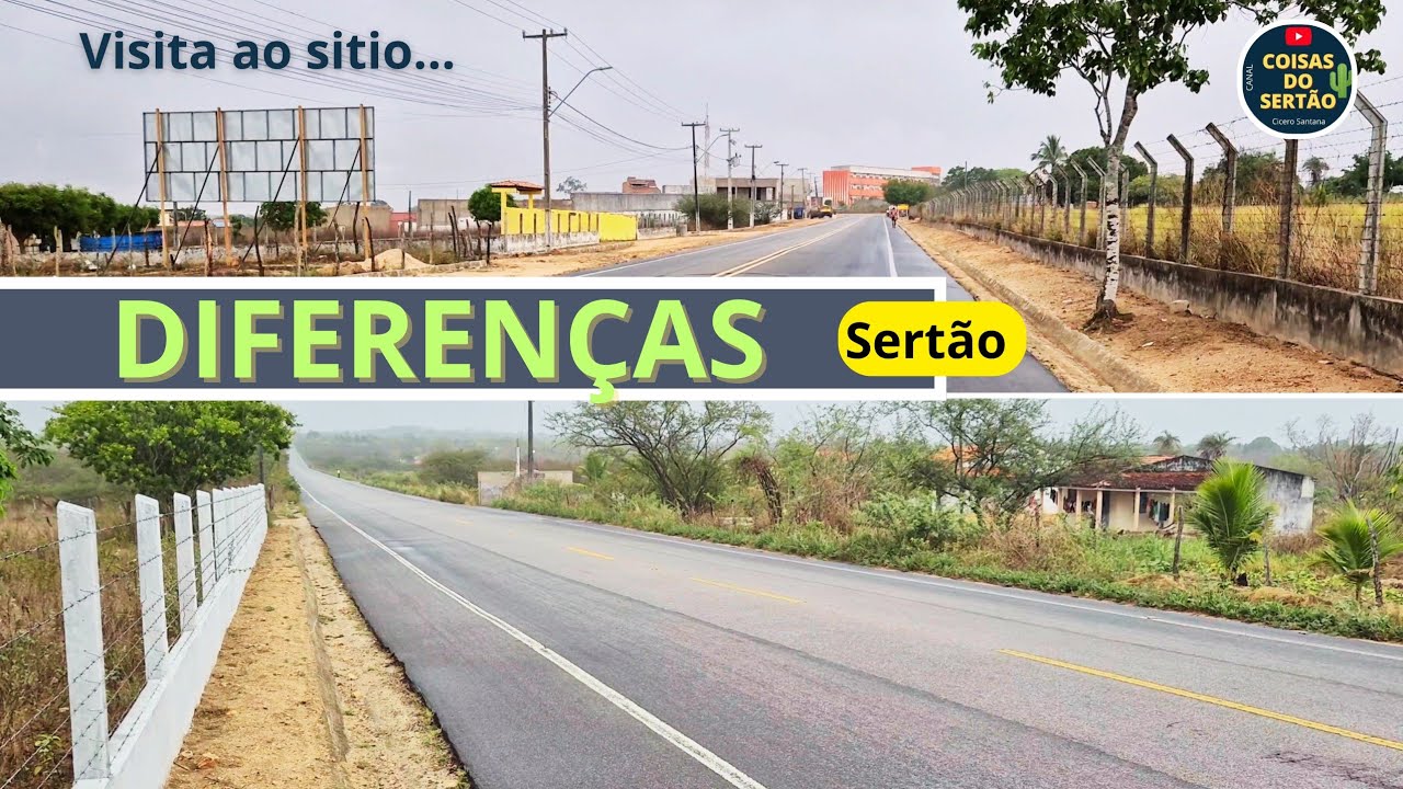 Indo ao sitio fazer um serviço e mostrando a natureza e chuvas.