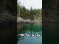 Our Dog's Reaction to Scotland's Crystal Clear Waters #Shorts #DogLife