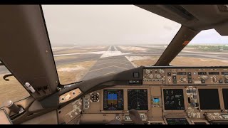 Honolulu Smooth Touchdown 777-200ER with ATC